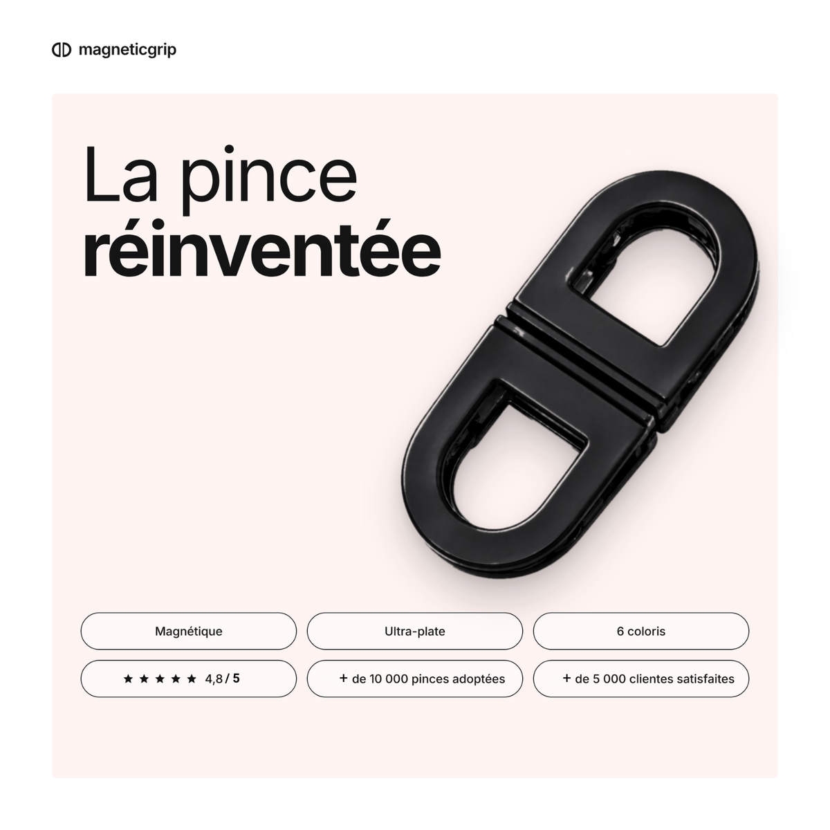 MagneticGrip - La pince plate et magnétique