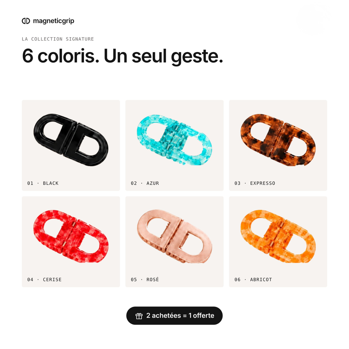 MagneticGrip - La pince plate et magnétique