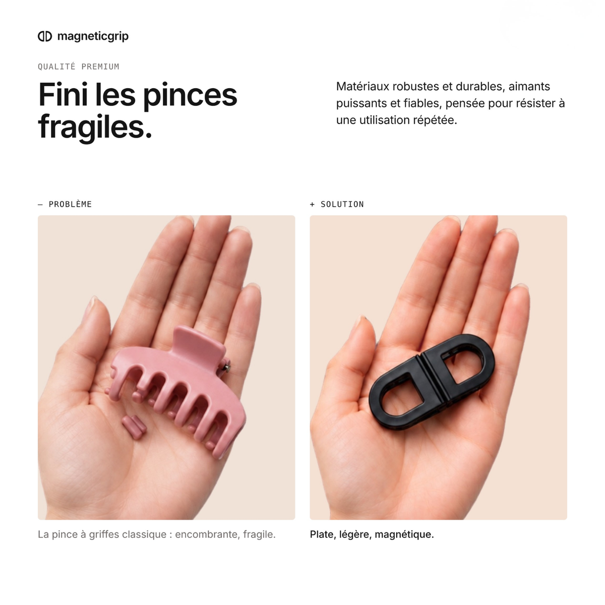 MagneticGrip - La pince plate et magnétique